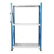 Стеллаж мобильный СТ-4 200x120x700 3 полки