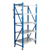 Стеллаж мобильный СТ-4 200x120x700 5 полок