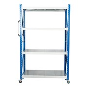 Стеллаж мобильный СТ-4 250x210x900 4 полки